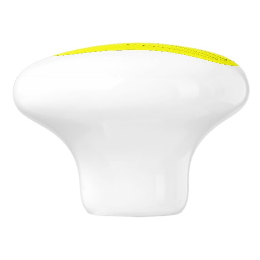 Yellow Duck Design Personalised Keramikknauf (Seitenansicht)