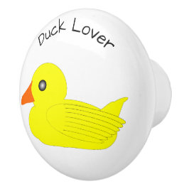 Yellow Duck Design Personalised Keramikknauf