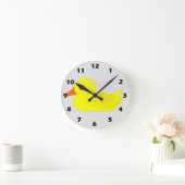 Yellow Duck Design Runde Wanduhr (Zuhause)