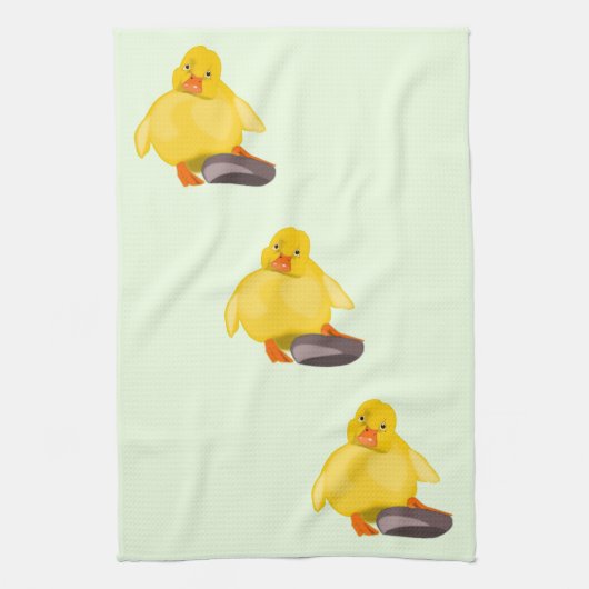 Yellow Duck Kitchtuch - Farbe wählen Geschirrtuch (Vertikal)