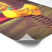 Yellow Duck Playground Ride Poster (Ecke)