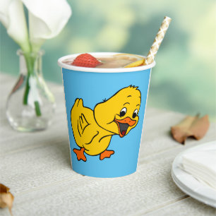 Yellow Duckie Pappbecher