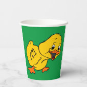 Yellow Duckie Pappbecher (Rückseite)