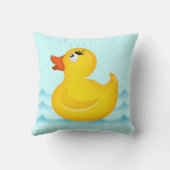 Yellow Duckies American MoJo Pill Kissen (Rückseite)