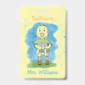 Yellow Duckling Bad Hall Pass Abzeichen Ausweis (Vorderseite)