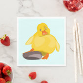 Yellow Duckling Napkins Serviette (Beispiel)