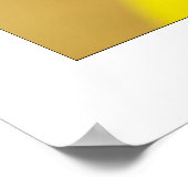 Yellow Ducky Poster (Ecke)