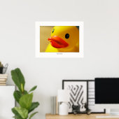 Yellow Ducky Poster (Heimbüro)