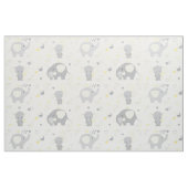 Yellow Elephant Baby Kinderzimmer Stoff (Fat Quarter (45,7 x 55,9 cm))