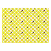 Yellow Emoji Pattern Tischdecke (Vorderseite (Horizontal))