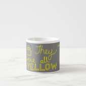 Yellow Espresso Cup Espressotasse (Vorderseite)