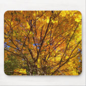 Yellow Fall Foliage Mousepad (Vorne)