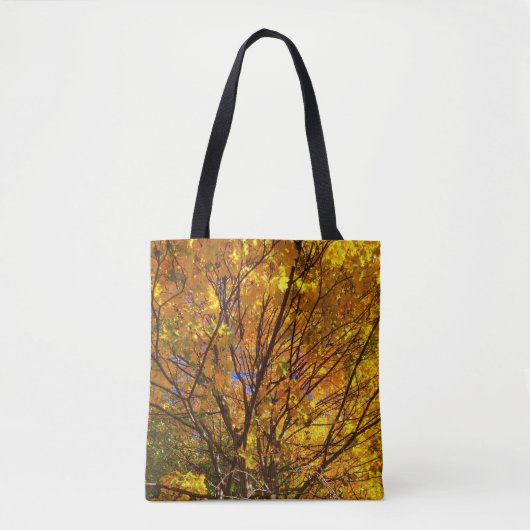 Yellow Fall Foliage Tasche (Vorderseite)