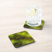 Yellow Feathers Getränkeuntersetzer (Rechte Seite)