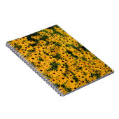Yellow Field of Daisies Notebook Notizblock (Rechte Seite)
