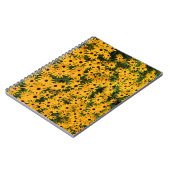 Yellow Field of Daisies Notebook Notizblock (Linke Seite)