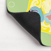 Yellow Fish Mousepad (Ecke)