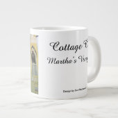 Yellow Flame Gingerbread - Martha's Vineyard Jumbo-Tasse (Vorderseite Rechts)