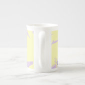 Yellow Flamingo Fine Porcelain Tasse (Rückseite)