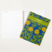 Yellow Floral Teacher School Homeschool Planer (Anzeige)