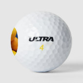 Yellow Florida Lemons Golfball (Logo)