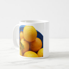 Yellow Florida Lemons Kaffeetasse