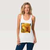 Yellow Florida Lemons Tank Top (Vorderseite Vollansicht)