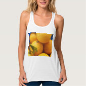 Yellow Florida Lemons Tank Top (Vorderseite)