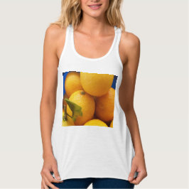 Yellow Florida Lemons Tank Top