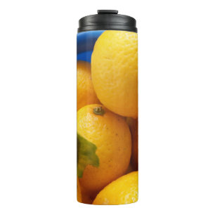 Yellow Florida Lemons Thermosbecher