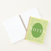 Yellow Flower Field Notizblock (Innenseite)