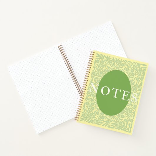 Yellow Flower Field Notizblock (Innenseite)