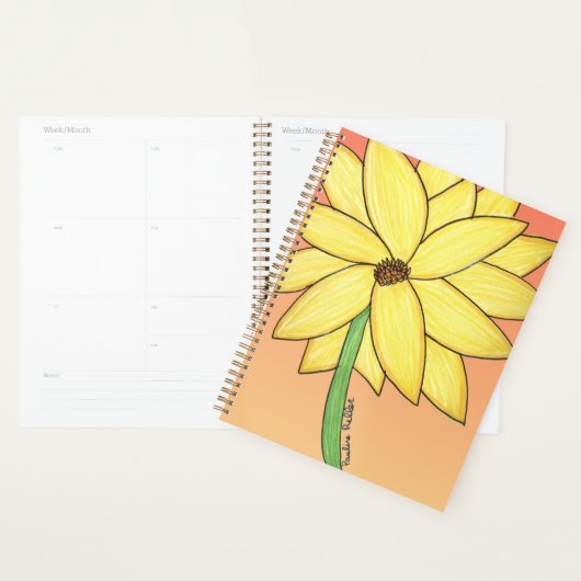 Yellow Flower Planer (Anzeige)