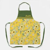 Yellow Flowers Daisy Schürze (Vorderseite)