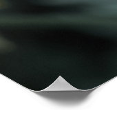 Yellow Flowers - Morning Dew Poster (Ecke)