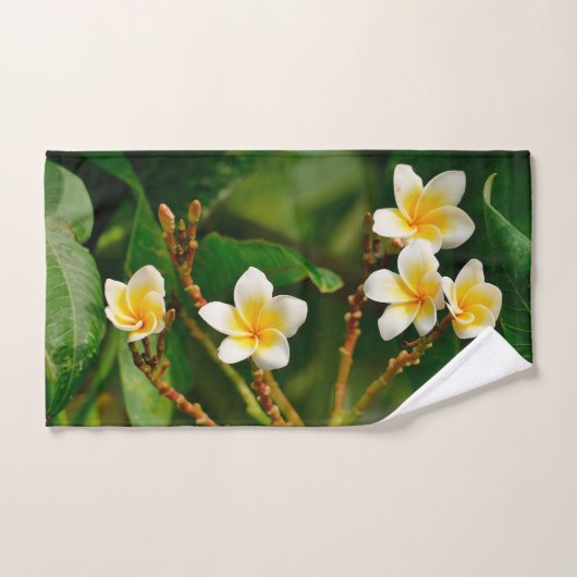Yellow Frangipani Handtuch (Handtuch)