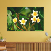 Yellow Frangipani Leinwanddruck (Insitu (Wohnzimmer))