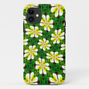 Yellow Frangipani Pattern Case-Mate iPhone Hülle