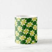Yellow Frangipani Pattern Kaffeetasse (Mittel)