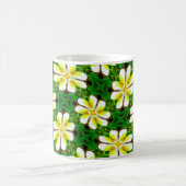 Yellow Frangipani Pattern Kaffeetasse (Mittel)