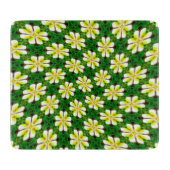 Yellow Frangipani Pattern Schneidebrett (Vorderseite)