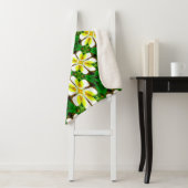 Yellow Frangipani Pattern Sherpadecke (Beispiel)