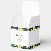 Yellow Frangipani Plumeria Wedding Geschenkschachtel (Geöffnet)