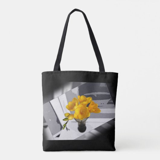 Yellow freesia tasche (Rückseite)