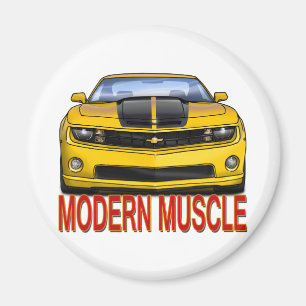 YELLOW_FRONT_CAMARO.png Magnet