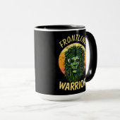 Yellow Frontline Warrior Tasse (VorderseiteRechts)