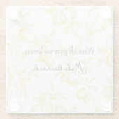 Yellow Fruit Lemons Make Lemonade Glasuntersetzer (Rückseite)