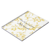 Yellow Fruit Lemons Make Lemonade Notizblock (Linke Seite)