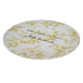 Yellow Fruit Lemons Make Lemonade Schneidebrett (Ecke)