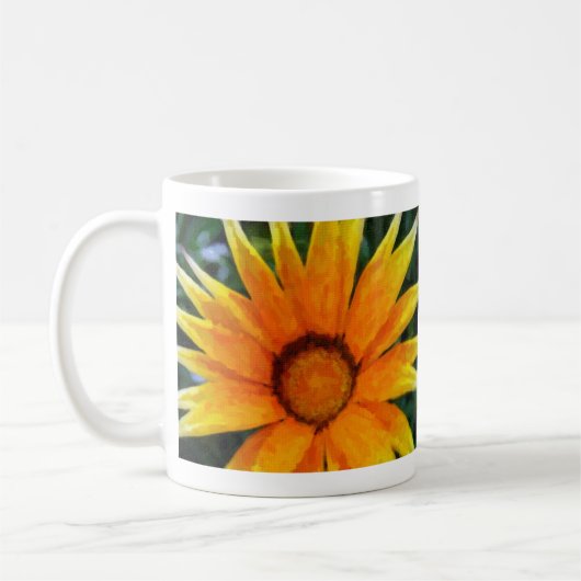 Yellow Gazania Kaffeetasse (Links)